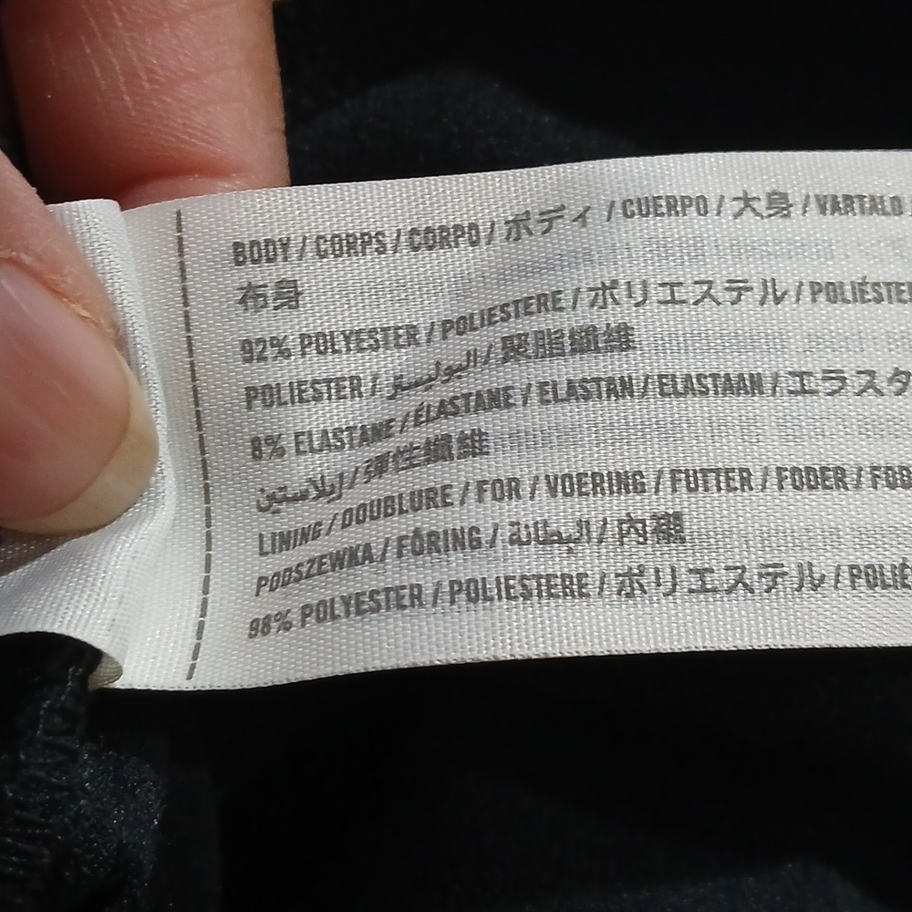 Abercrombie & Fitch Black Cutout Dress Women's Size Large Sleeveless Goth - Picture 10 of 10